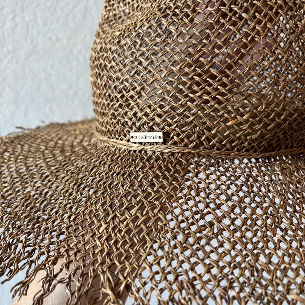 GIGI PIP Tessa Seagrass Fedora Hat - Picture 4 of 5